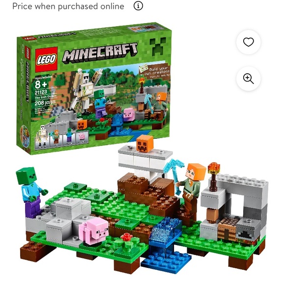 Lego Other - NIB LEGO Minecraft 21123 The Iron Golem